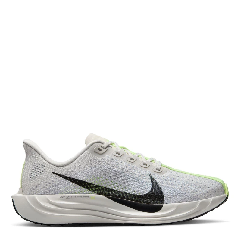 Image of Nike Pegasus Plus Womens Running Shoes Platinum/Black female 4 (37.5)