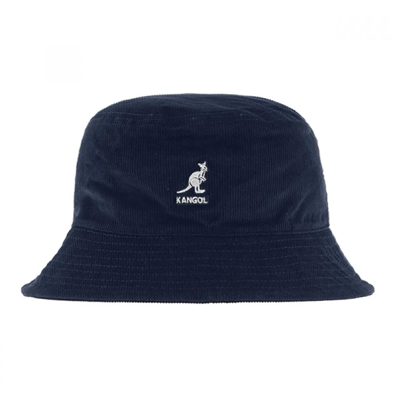 Image of TrendMecca Watches Kangol K4228ht Navy Cord Corduroy Bucket Hat K4228HT NAVY (L)