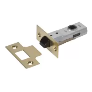 Image of Union J2600 3.0 Tubular Latch Essentials Polished Brass 79mm 3" Boxed