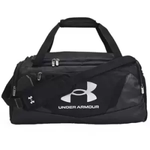 Image of Under Armour Undeniable 5.0 Duffle Bag (14.1" x 29.5" x 14.5in) (Black/Metallic Silver) - Black/Metallic Silver