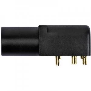 Image of Jack socket Socket horizontal mount Pin diameter 4mm Red Schue