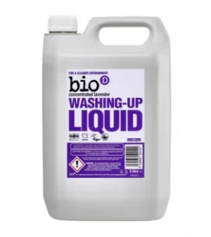 Image of Bio-D Lavender Washing Up Liquid 5000ml