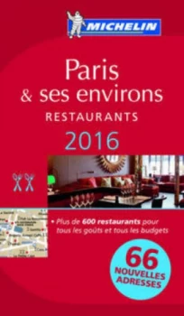 Image of Michelin Guide Paris & Ses Environs 2016 by Michelin