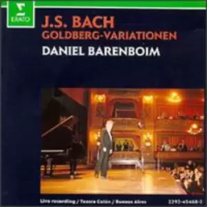 Image of J.S. Bach - Goldberg Variations CD Album - Used