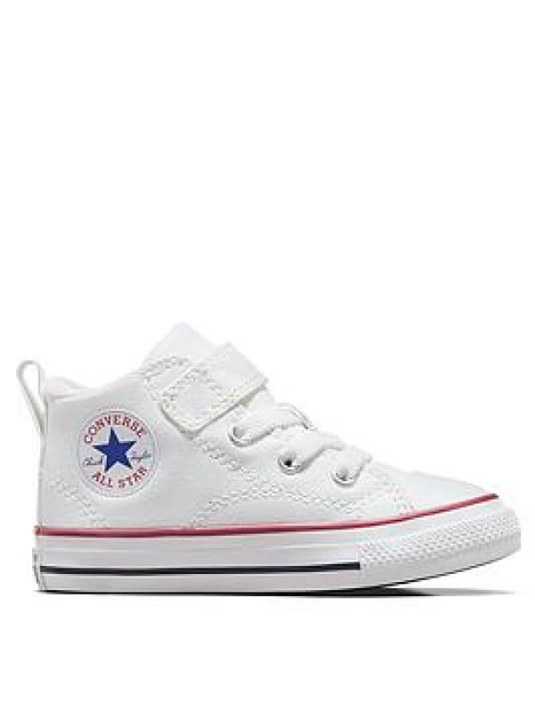 Image of Converse white all star malden Boys Toddler trainers White UK 4 (EU 20)