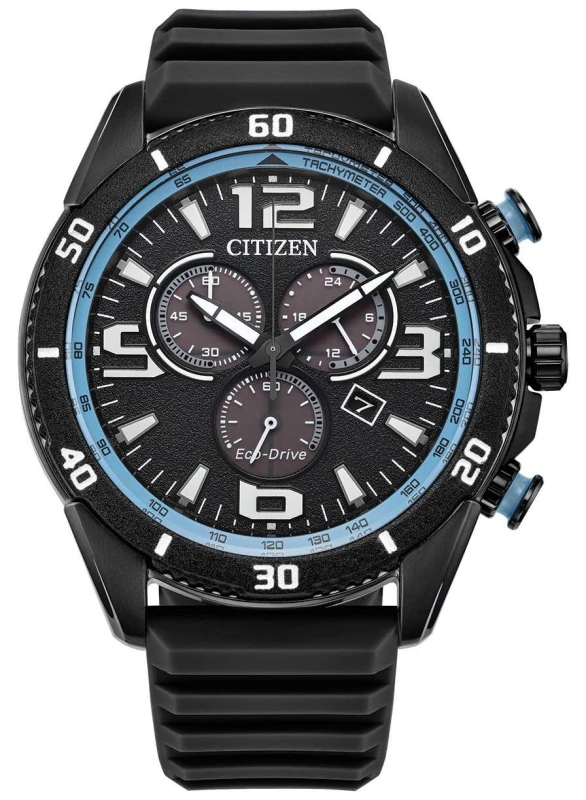 Image of Citizen AT2587-02E Eco-Drive Sport Chronograph (45mm) Black Watch