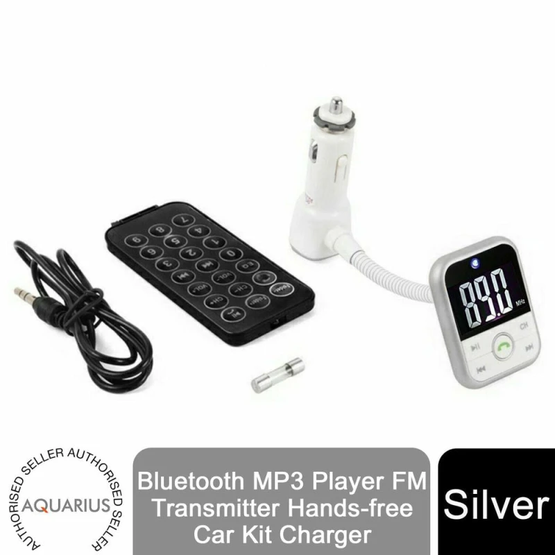 Image of Aquarius Aquarius Bluetooth FM Transmitter Hands-free Car Kit Charger