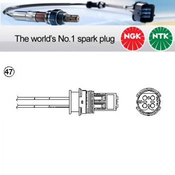 Image of NGK OTA7N-5C1 / 1963 Lambda Sensor Titania Type Oxygen O2 Exhaust Probe