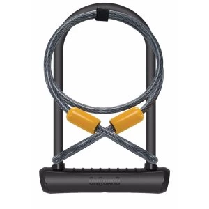 Image of OnGuard Neon U-Lock Extender Cable Black 115 x 230 x 11mm