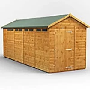 Image of Power Garden Shed 186PASS Golden Brown 18x6
