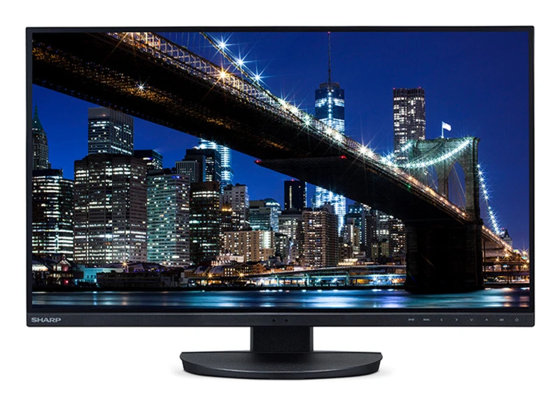 Image of Sharp Sharp MultiSync 60006064 computer monitor 68.6cm (27") 3840 x 2160 pixels 4K Ultra HD LCD Black 60006064