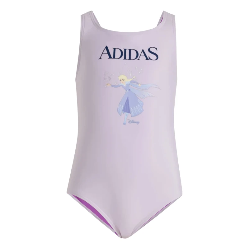 Image of One Piece swimsuit for girls adidas Disney Frozen Violet Female 9/10 ans