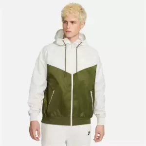 Image of Nike Sportswear Windrunner Mens Hooded Jacket - Green
