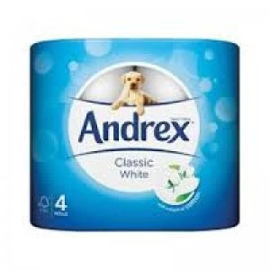 Image of Andrex Classic Clean 24 Toilet Rolls