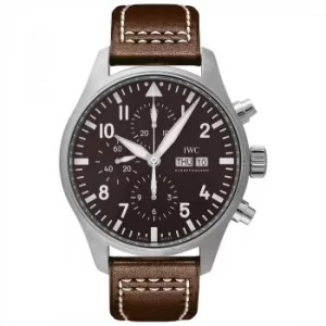 Image of Pilot's Watch Chronograph Edition "Antoine De Saint Exupry Automatic Brown Dial Mens Watch