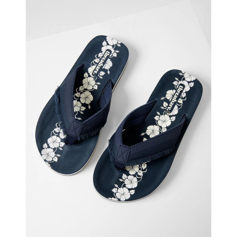 Image of Threadbare Mens August Flip Flop Navy male 10 (44)