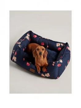 Image of Joules Joules Floral Collection Square Dog Bed - Medium