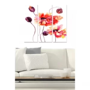 Image of MDF1375309 Multicolor Decorative MDF Painting (3 Pieces)