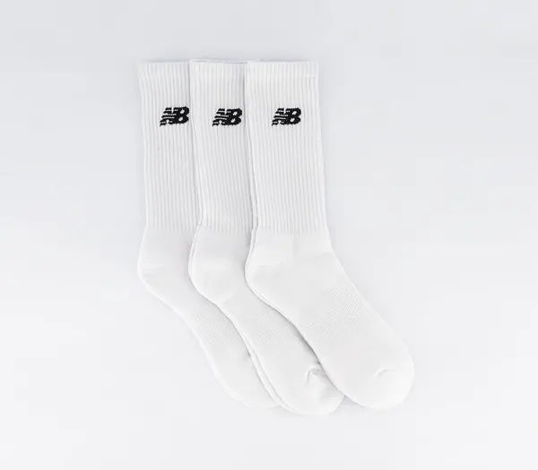 Image of New Balance Socks Nb Everyday Crew Socks White, L
