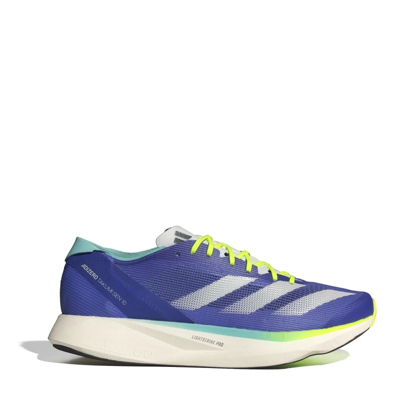 Image of adidas Adizero Takumi Sen 10 Mens Running Shoes - Blue Blue 7
