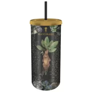 Image of Harry Potter Mandrake Double Walled Tall Cold Cup with Lid and Straw