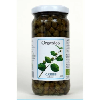 Image of Capers In Brine - Organic - 250g - 83873 - Organico