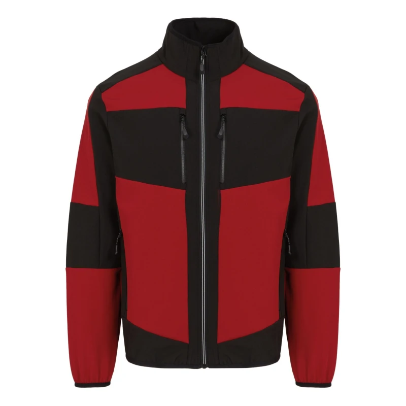 Image of Regatta Professional Mens 2 Layer Soft Shell Jacket in Red Size: XS Red Male XS