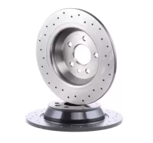 Image of BREMBO Brake disc FORD,LAND ROVER 08.A540.1X 1379931,1385590,1405500 Brake rotor,Brake discs,Brake rotors 1864280,1892357,1892358,2111254,6G912A315BA