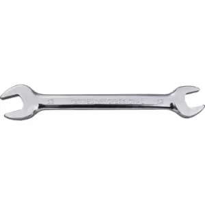 Image of Metric Open Ended Spanner, Double End, Chrome Vanadium Steel, 12mm x 13mm