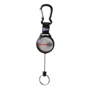 Image of Securikey Karabiner Key Reel With Kevlar Cord RKKLOGOSKY