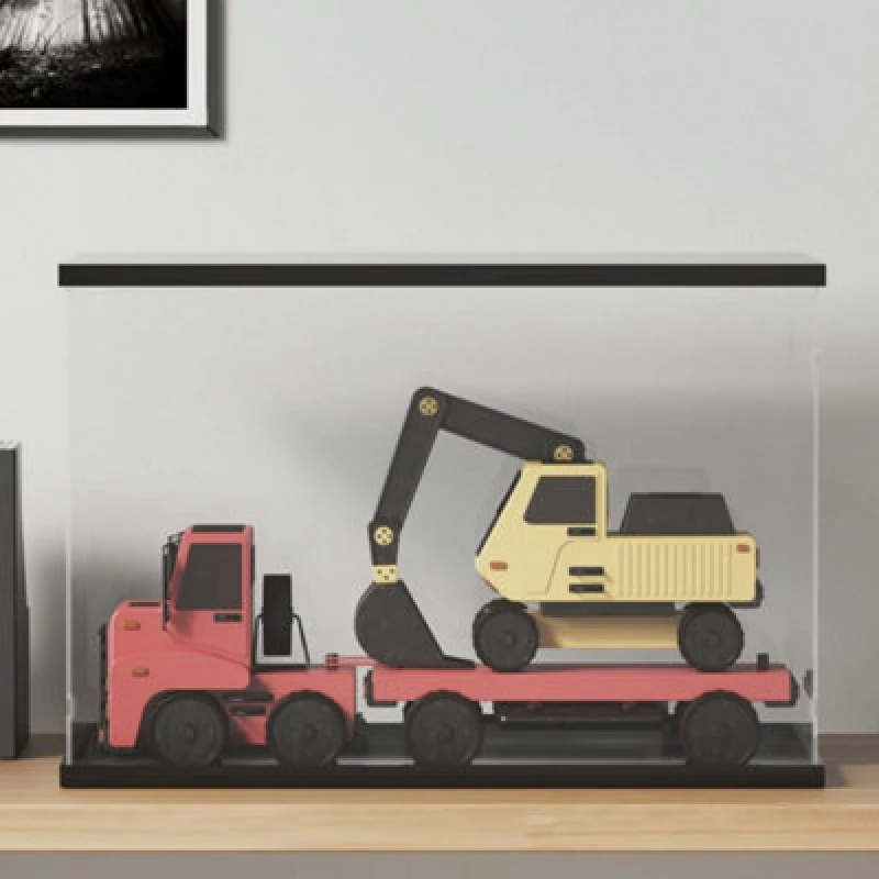 Image of VIDAXL Display Box Transparent 56x36x37cm Acrylic Vidaxl 8720845455187