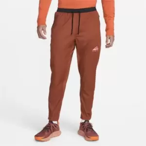 Image of Nike Dri-FIT Phenom Elite Mens Knit Trail Running Pants - Orange