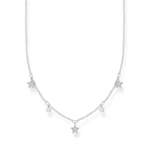 Image of THOMAS SABO Silver Cosmic Stars Necklace