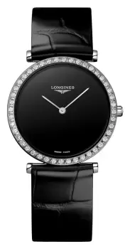 Image of LONGINES L45230502 La Grande Classique De Longines Black Watch