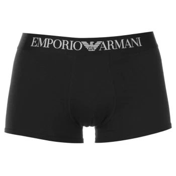 Image of Emporio Armani 1 Pack Boxer Shorts - Black