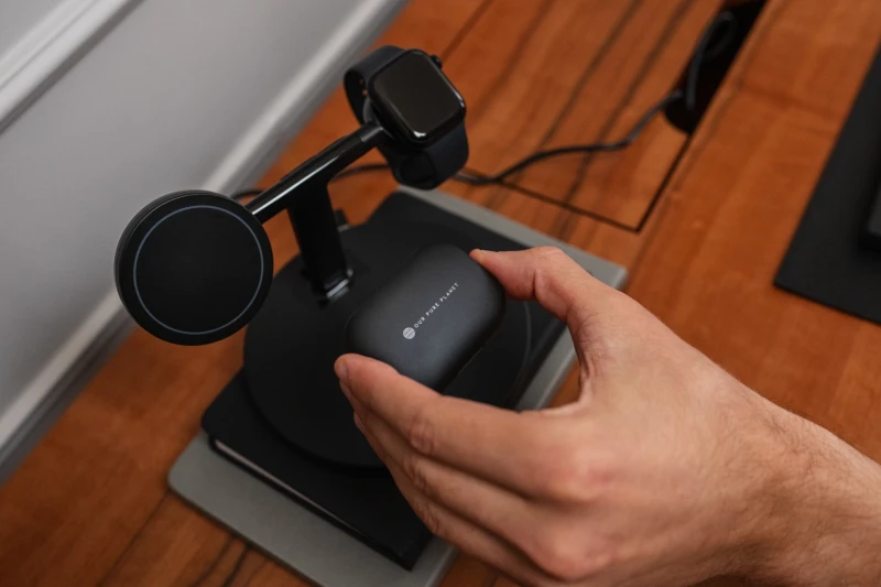 Image of Our Pure Planet 3-in-1 15W Wireless MagSafe Charging Dock