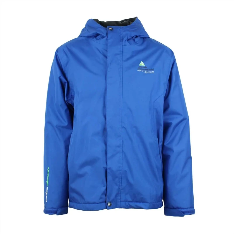 Image of Waterproof jacket Peak Mountain Cajik Bleu Male XL