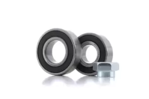 Image of RIDEX Wheel bearing kit SUZUKI,Daewoo 654W0474 09262A25074,9004363079,0812362047 0812362047000,0812362047000S1,0812362047A00,0812362047S1,0812362057