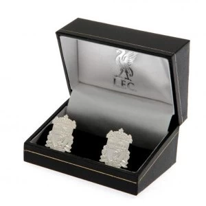 Image of Liverpool FC Silver Plated Formed Cufflinks