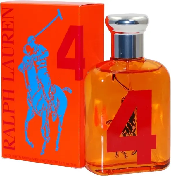Image of Ralph Lauren Big Pony Collection 4 Orange Eau de Toilette For Him 75ml