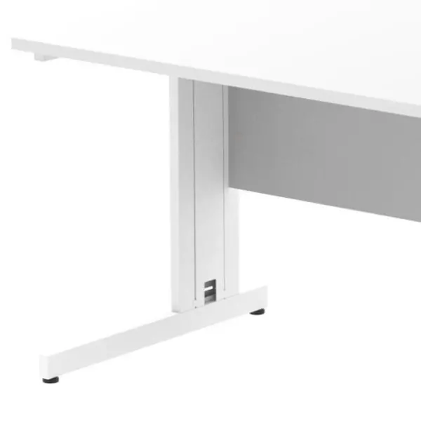 Image of Impulse Impulse Cable Management Cartridge for Cantilever Leg White MCMCW