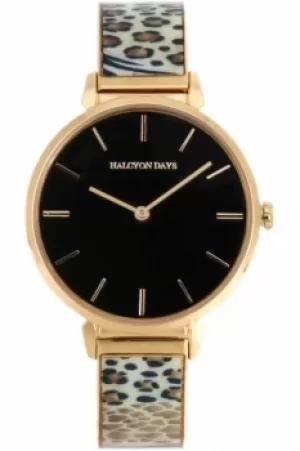 Image of Animal Print Bangle Watch