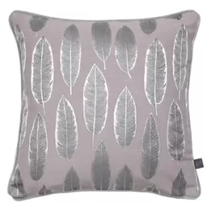 Image of Prestigious Textiles Quill Polyester Filled Cushion Polyester Cotton Iris