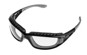 Image of Bolle Tracker 2 Anti-Mist UV Safety Glasses, Clear Polycarbonate Lens, Vented