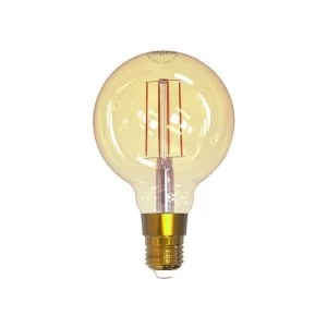 Image of Link2Home WiFi LED ES (E27) Balloon Filament Dimmable Bulb, White 470 lm 5.5W