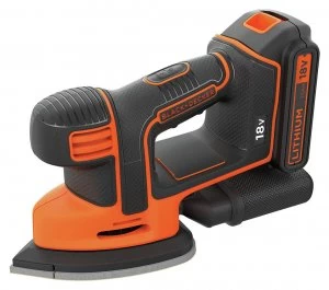 Image of Black & Decker Cordless Mouse Detail Sander 18V