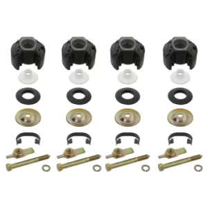Image of Mounting Bush Bearing Kit 04347 by Febi Bilstein Front Axle Left/Right