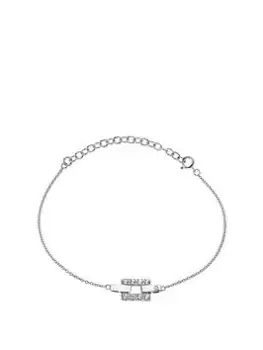 Image of Hot Diamonds Echo Bracelet, Silver, Women