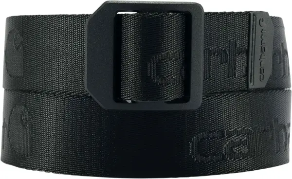 Image of Carhartt Nylon Webbing Ladder Lock Belt, black, Size XL