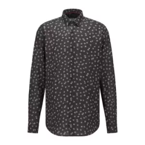 Image of Boss Boss Lukas Floral Shirt Mens - Black